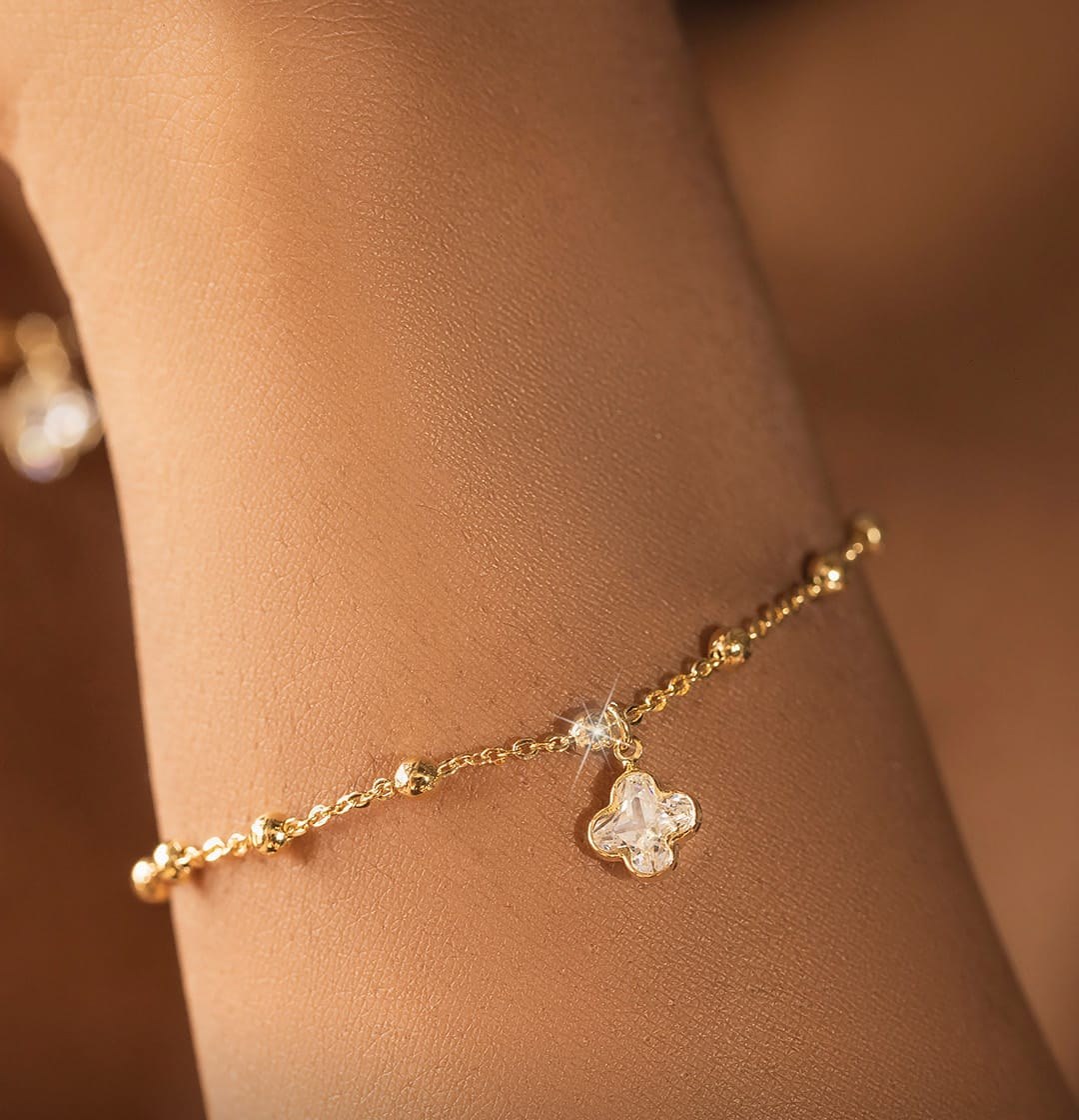 Pulseira Cravo Dourado